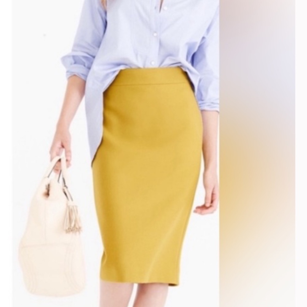 Jcrew wool no 2 pencil skirt